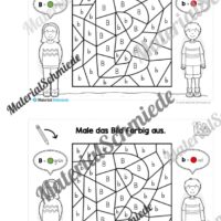 Buchstabe B: Mini-Heft (Vorschau 05)