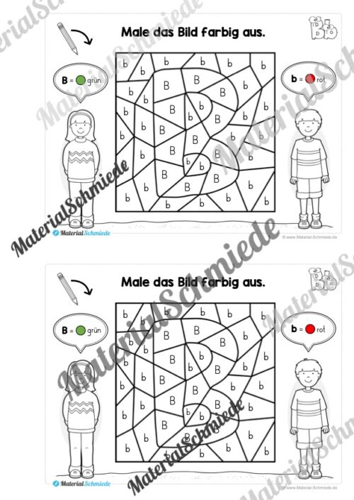 Buchstabe B: Mini-Heft (Vorschau 05)