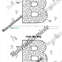 Buchstabe B: Mini-Heft (Vorschau 08)