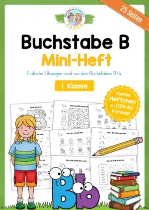 Buchstabe B: Mini-Heft (25 Seiten)