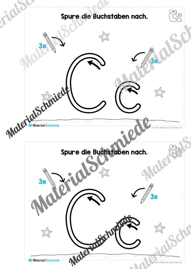 Buchstabe C/c: Mini-Heft (Vorschau 02)