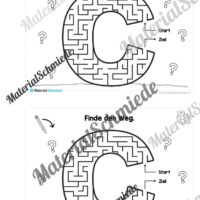 Buchstabe C/c: Mini-Heft (Vorschau 04)