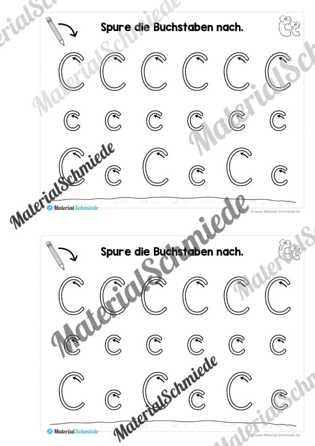 Buchstabe C/c: Mini-Heft (Vorschau 05)