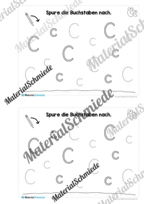 Buchstabe C/c: Mini-Heft (Vorschau 10)