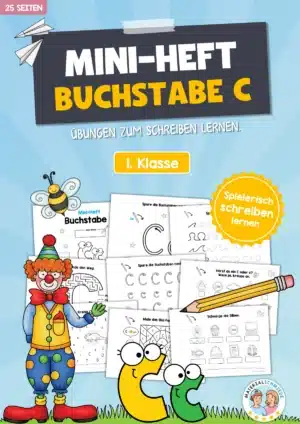 Buchstabe C: Mini-Heft (25 Seiten)