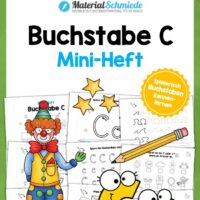 Buchstabe C/c: Mini-Heft (25 Arbeitsblätter)
