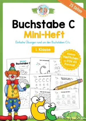 Buchstabe C: Mini-Heft (25 Seiten)