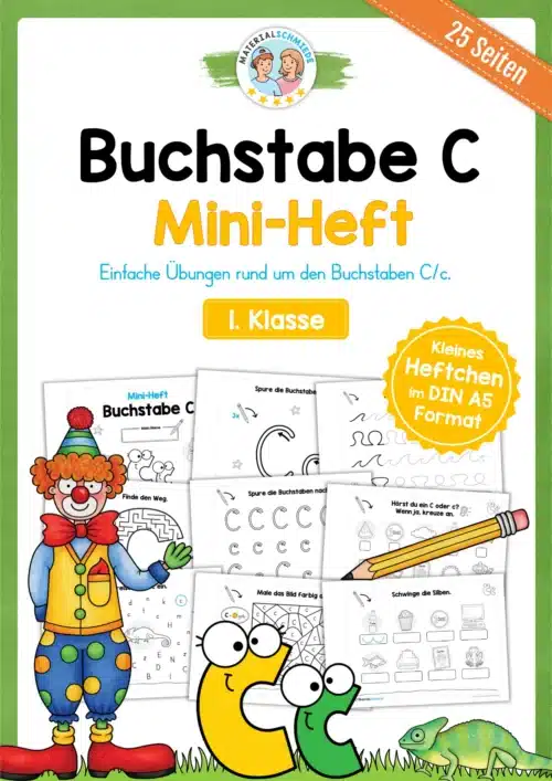Buchstabe C: Mini-Heft (25 Seiten)