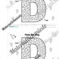 Buchstabe D/d: Mini-Heft (Vorschau 04)