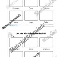 Buchstabe D/d: Mini-Heft (Vorschau 09)