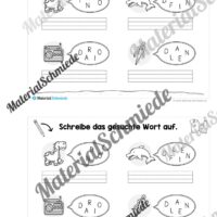 Buchstabe D/d: Mini-Heft (Vorschau 10)