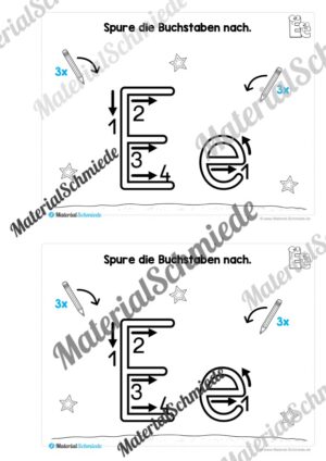 Buchstabe E: Mini-Heft (Vorschau 02)