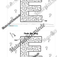 Buchstabe E: Mini-Heft (Vorschau 08)