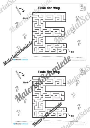 Buchstabe E: Mini-Heft (Vorschau 08)