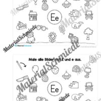 Buchstabe E: Mini-Heft (Vorschau 09)