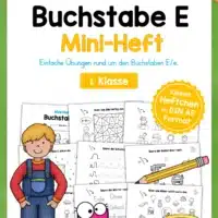 Buchstabe E: Mini-Heft (25 Seiten)