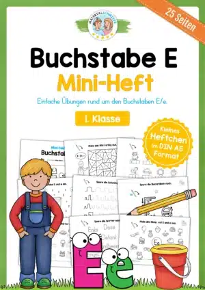Buchstabe E: Mini-Heft (25 Seiten)