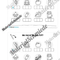 Buchstabe F/f: Mini-Heft (Vorschau 05)