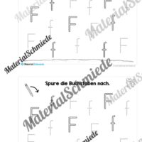 Buchstabe F/f: Mini-Heft (Vorschau 09)