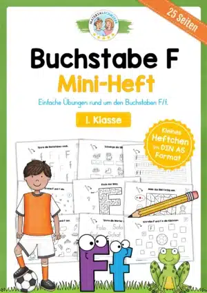 Buchstabe F: Mini-Heft (25 Seiten)