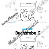 Buchstabe G/g: Mini-Heft (Vorschau 01)