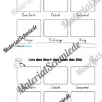 Buchstabe G/g: Mini-Heft (Vorschau 09)
