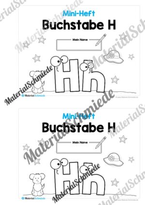 Buchstabe H/h: Mini-Heft (Vorschau 01)