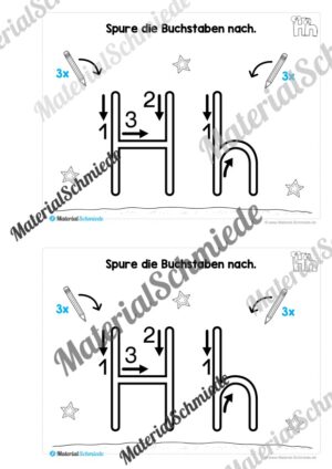 Buchstabe H/h: Mini-Heft (Vorschau 02)