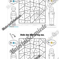 Buchstabe H/h: Mini-Heft (Vorschau 06)