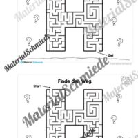 Buchstabe H/h: Mini-Heft (Vorschau 10)