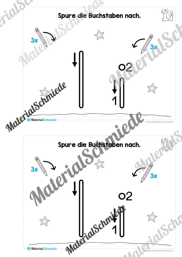 Buchstabe I/i: Mini-Heft (Vorschau 02)