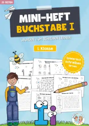 Buchstabe I: Mini-Heft (25 Seiten)