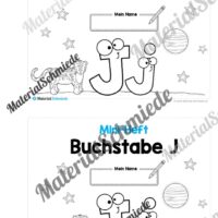 Buchstabe J/j: Mini-Heft (Vorschau 01)
