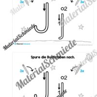 Buchstabe J/j: Mini-Heft (Vorschau 02)