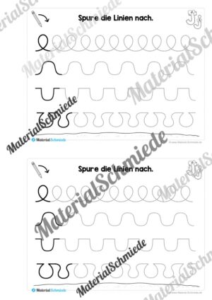 Buchstabe J/j: Mini-Heft (Vorschau 03)