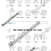 Buchstabe J/j: Mini-Heft (Vorschau 04)