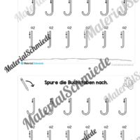 Buchstabe J/j: Mini-Heft (Vorschau 06)