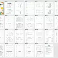 Buchstabe J: Mini-Heft (25 Seiten) - Überblick