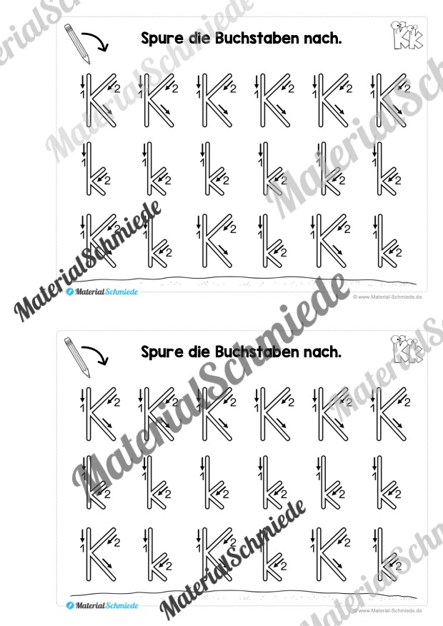 Buchstabe K/k: Mini-Heft (Vorschau 07)