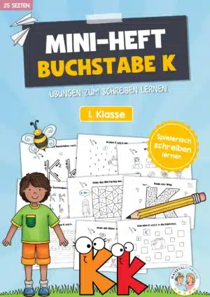 Buchstabe K: Mini-Heft (25 Seiten)