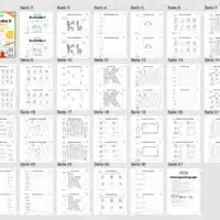 Buchstabe K: Mini-Heft (25 Seiten) - Überblick