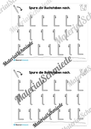 Buchstabe L/l: Mini-Heft (Vorschau 07)