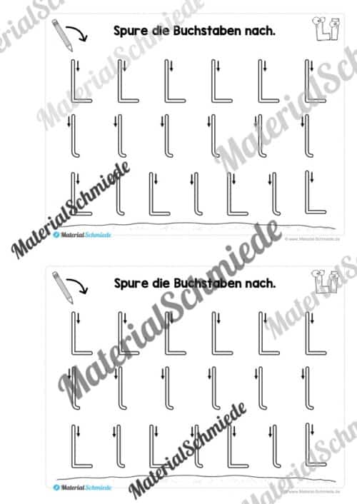 Buchstabe L/l: Mini-Heft (Vorschau 07)