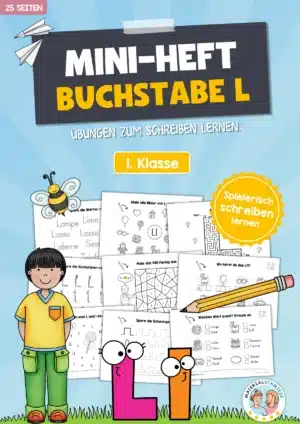 Buchstabe L: Mini-Heft (25 Seiten)