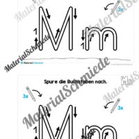 Buchstabe M/m: Mini-Heft (Vorschau 02)