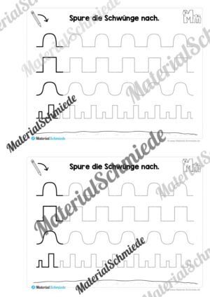 Buchstabe M/m: Mini-Heft (Vorschau 03)