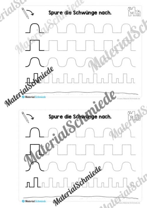 Buchstabe M/m: Mini-Heft (Vorschau 03)