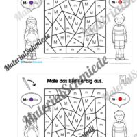 Buchstabe M/m: Mini-Heft (Vorschau 06)