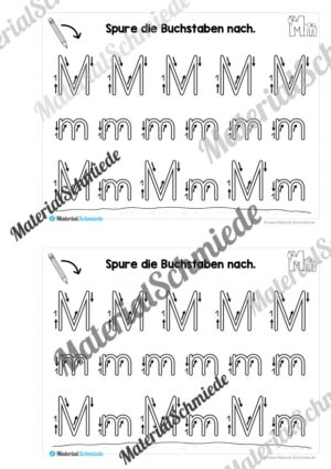 Buchstabe M/m: Mini-Heft (Vorschau 07)