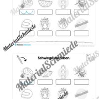 Buchstabe M/m: Mini-Heft (Vorschau 08)